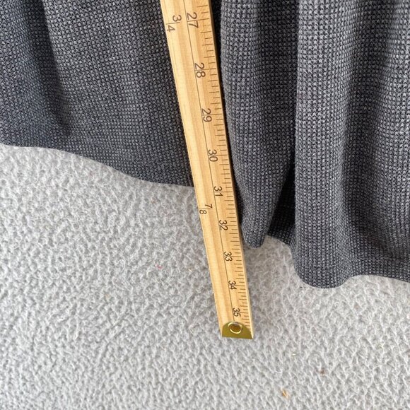 Arula Sweater Womens B US 2X Plus Gray Peplum Waist Stretch Knit Pullover Casual - Picture 8 of 9